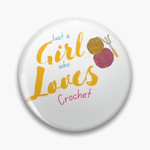 Item preview, Just A Girl Who Loves Crochet designed and sold by Invisible-Cult.