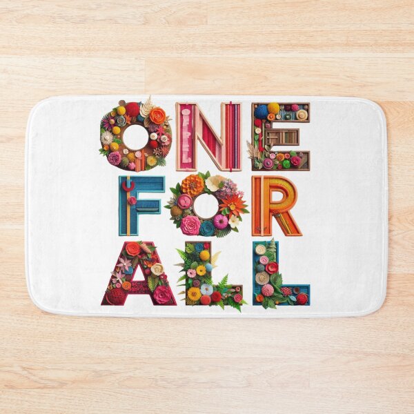 Item preview, One for ALL: Embrace Unity, Empower Diversity, and Celebrate Our Shared Humanity designed and sold by aZRaSs.