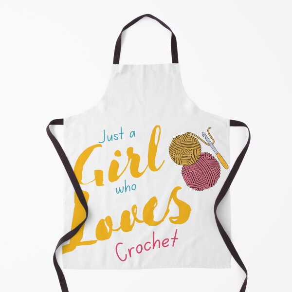 Item preview, Just A Girl Who Loves Crochet designed and sold by Invisible-Cult.