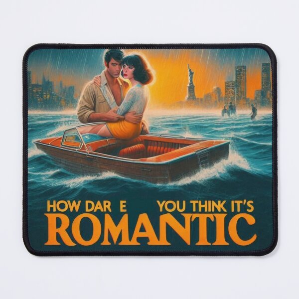 Item preview, Romance TTPD TaylorSwift Dark"Down Bad" 'How dare you think it's romantic Leaving me safe and stranded' designed and sold by LEYLA Hunter.