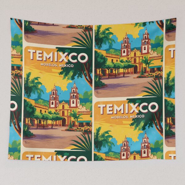 Item preview, Temixco Morelos Mexico Vintage Travel Tourism  designed and sold by TravelersGems.