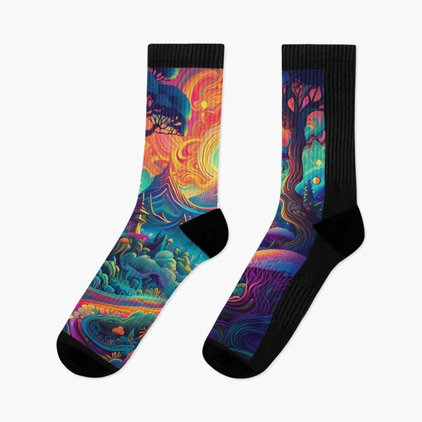 Artikelvorschau, PSYCHEDELIC FANTASY LAND Rock Spacerock Psytrance Stil Fantasieland Design entworfen und verkauft von Jt41.