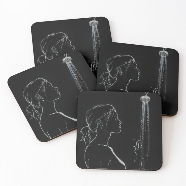 Item preview, Woman taking a shower designed and sold by Thomas-Arts.