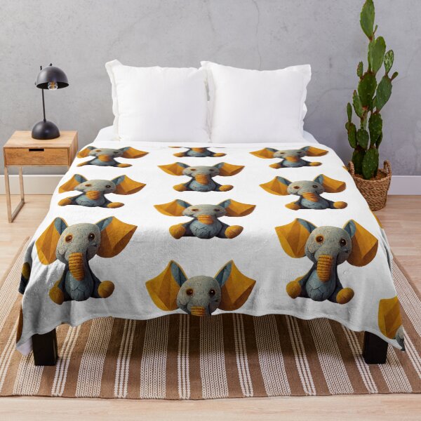 Item preview, Enchanted Elephant: A Fantasy Vision designed and sold by 3MillsDesign.