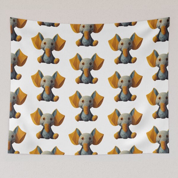 Item preview, Enchanted Elephant: A Fantasy Vision designed and sold by 3MillsDesign.