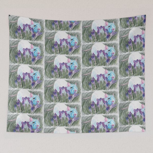 Item preview, Neem in Crocuses designed and sold by Susan Ward.