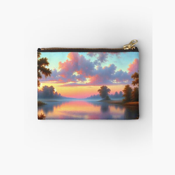 Item preview, Pintura Al Óleo Lago Tranquilo designed and sold by InsanseCreation.