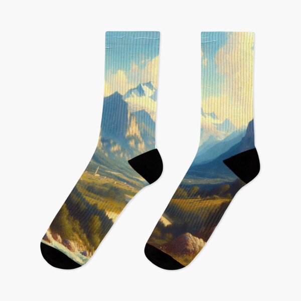 Item preview, Oil Painting Mountains designed and sold by InsanseCreation.