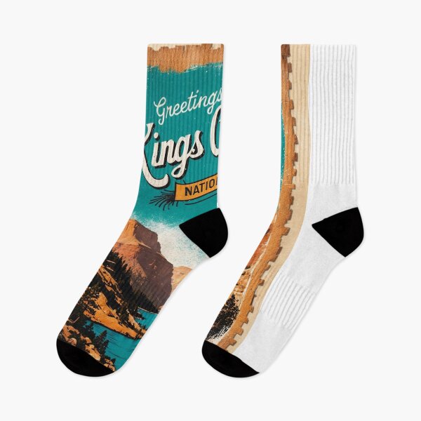 Item preview, Kings Canyon National Park Postcard Vintage Retro Travel designed and sold by TravelPostcardGems.