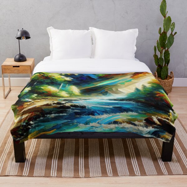 Item preview, Campo de trigo acrílico designed and sold by InsanseCreation.