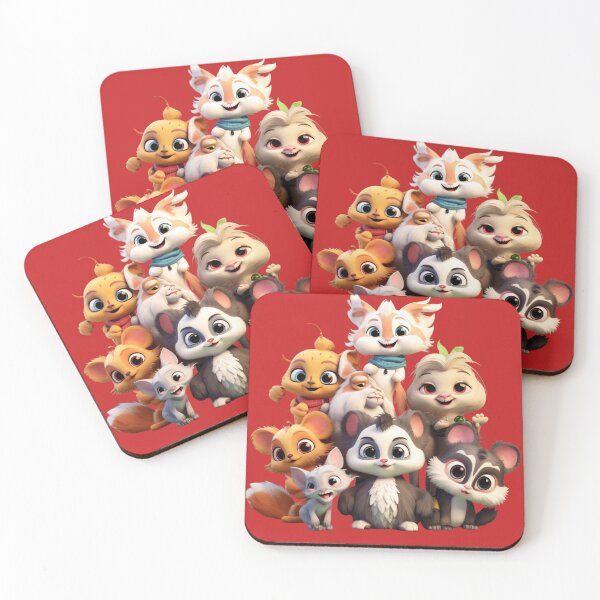 Item preview, Cute Animal Characters designed and sold by warayut.
