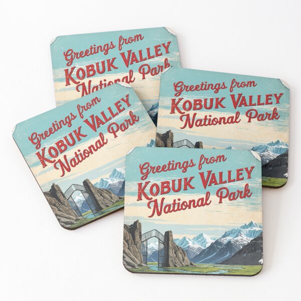 Item preview, Kobuk Valley National Park Postcard Vintage Retro Travel designed and sold by TravelPostcardGems.
