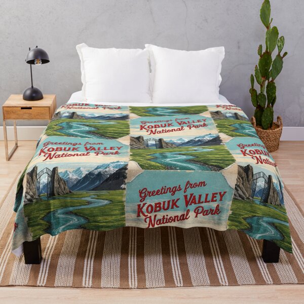 Item preview, Kobuk Valley National Park Postcard Vintage Retro Travel designed and sold by TravelPostcardGems.