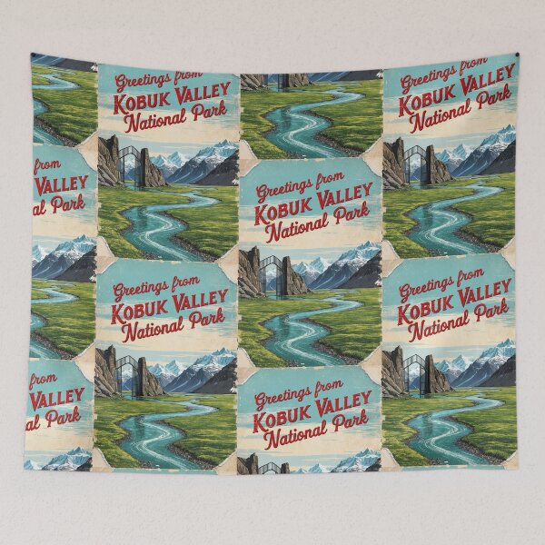 Item preview, Kobuk Valley National Park Postcard Vintage Retro Travel designed and sold by TravelPostcardGems.