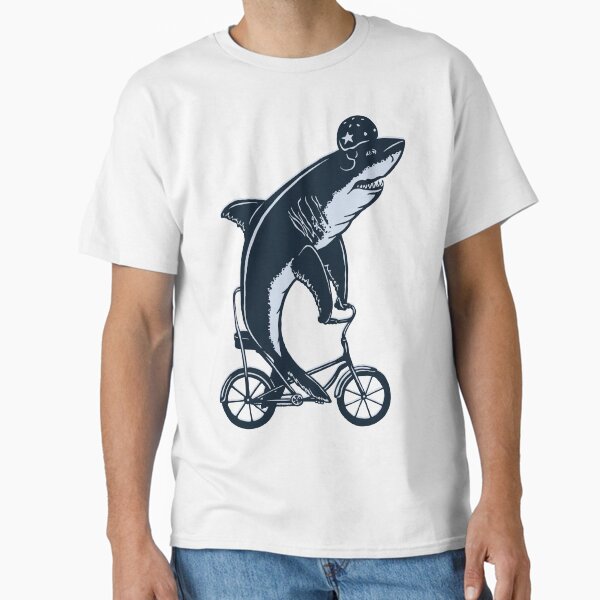 Item preview, Cycling Shark  designed and sold by Amélie  Legault.