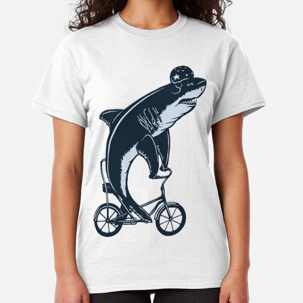 Requin à vélo T-shirt classique