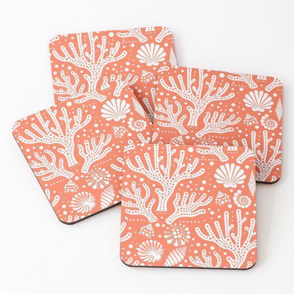 Item preview, Ocean Dream Coral White designed and sold by SilverPegasus.