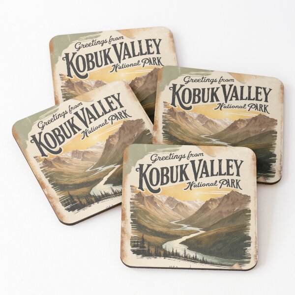 Item preview, Kobuk Valley National Park Postcard Vintage Retro Travel Vintage designed and sold by TravelPostcardGems.
