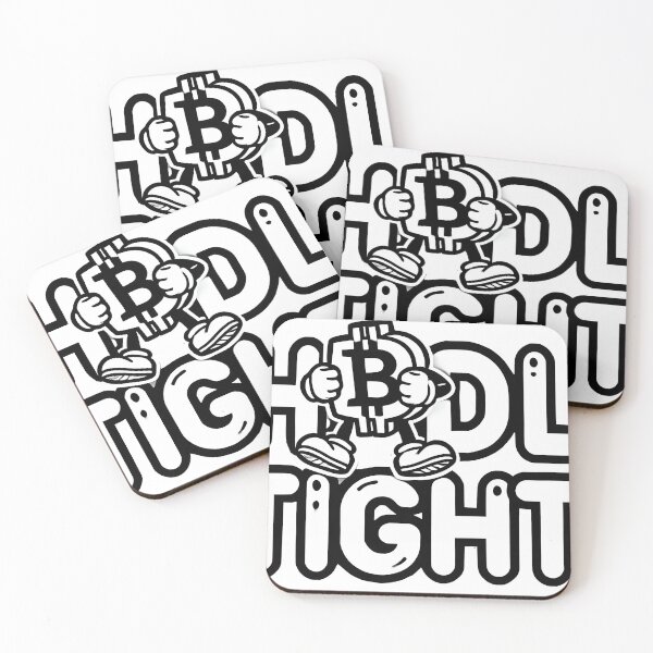 Item preview, HODL Tight Bitcoin & Crypto Design designed and sold by NoCompetition.