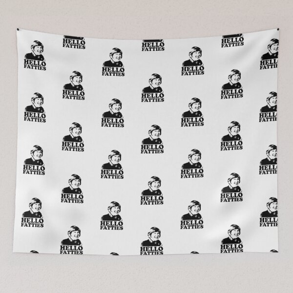 Item preview, Little Britain Fat Fighters Tshirt black designed and sold by theshirtnerd.
