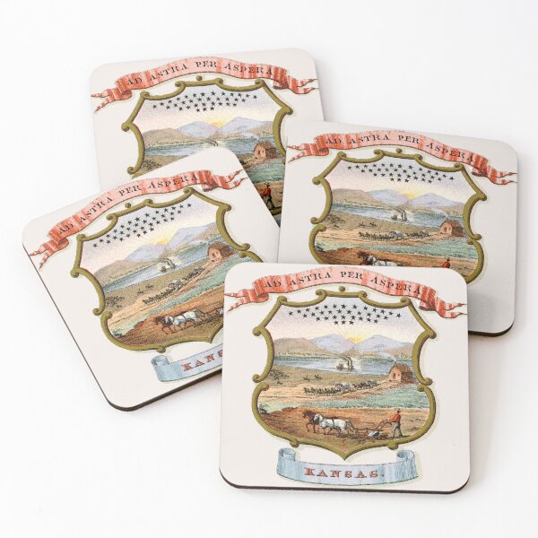 Item preview, 1876 Kansas Coat of Arms designed and sold by historicimage.