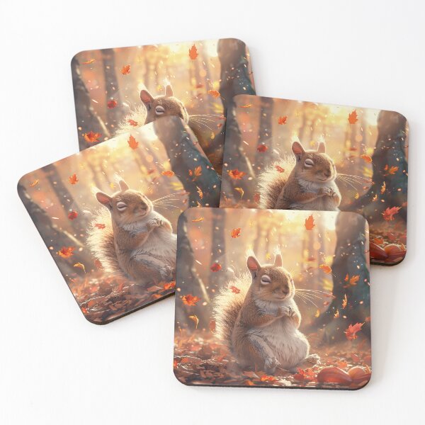 Item preview, A meditating squirrel designed and sold by aulucky.