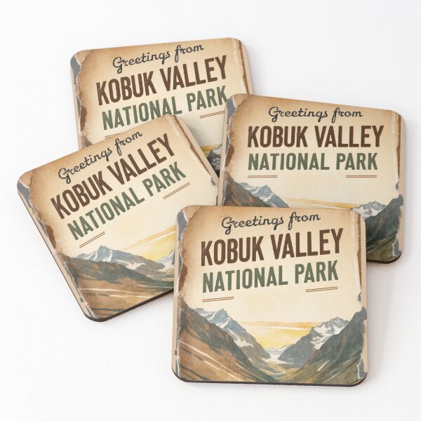 Item preview, Kobuk Valley National Park Postcard Vintage Retro Travel Vintage designed and sold by TravelPostcardGems.