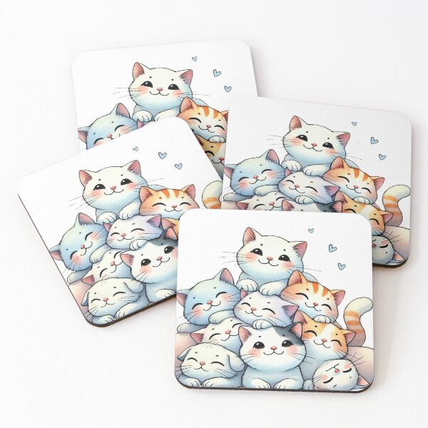 Item preview, Many kittens designed and sold by FusiTink.