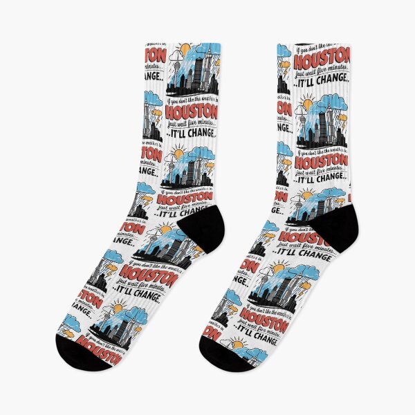 Item preview, Funny Houston Skyline Weather Change Retro Design designed and sold by MoMidoStore.