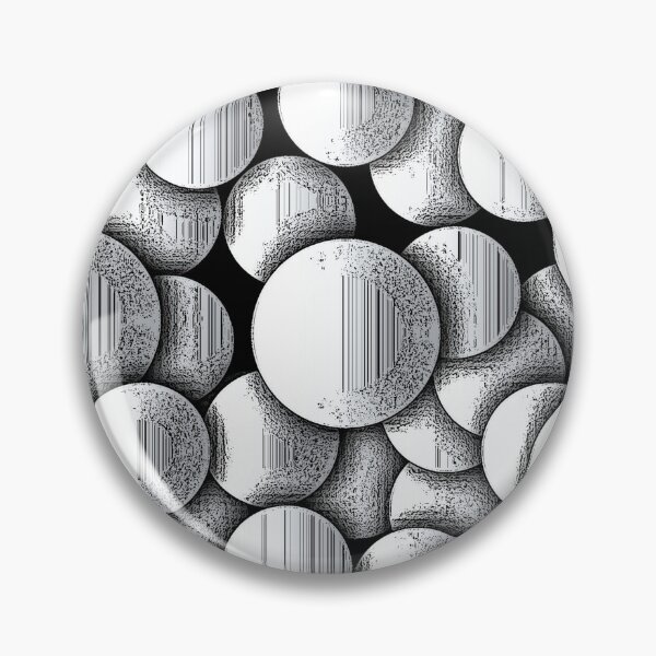 Item preview, White coin stone pattern, black background designed and sold by wonghong.