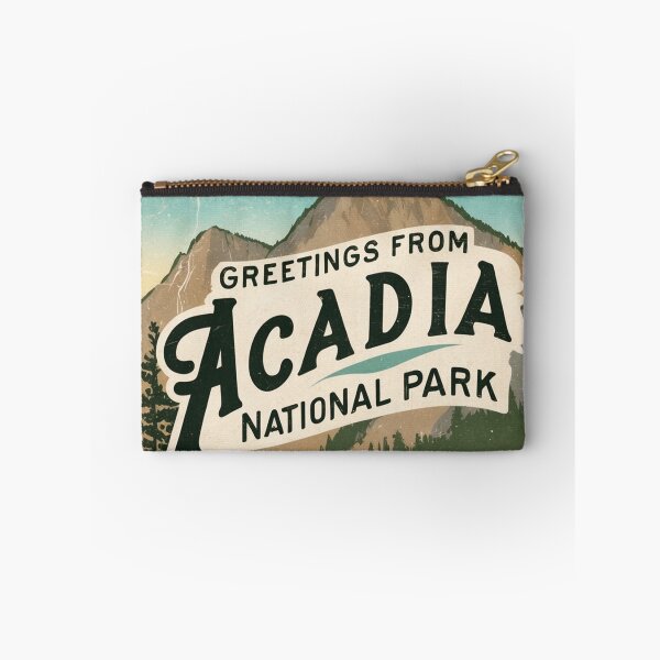 Item preview, Acadia National Park Postcard Vintage Retro Travel Vintage designed and sold by TravelPostcardGems.