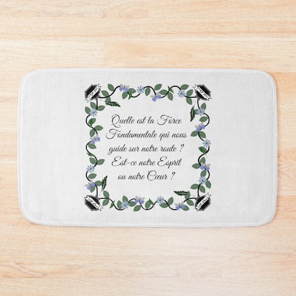 Item preview, Bridgerton - Lady Whistledown Quote - Minds or Hearts? - French designed and sold by SquareKeyStudio.