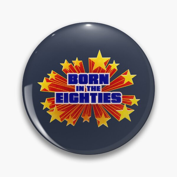 Item preview, BORN IN THE EIGHTIES (super powers version) designed and sold by Skullpirates.