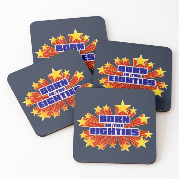 Item preview, BORN IN THE EIGHTIES (super powers version) designed and sold by Skullpirates.
