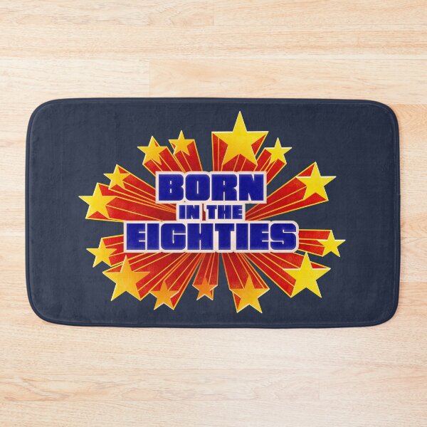 Item preview, BORN IN THE EIGHTIES (super powers version) designed and sold by Skullpirates.