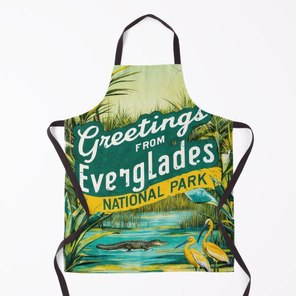 Item preview, Everglades National Park Postcard Vintage Retro Travel Vintage designed and sold by TravelPostcardGems.