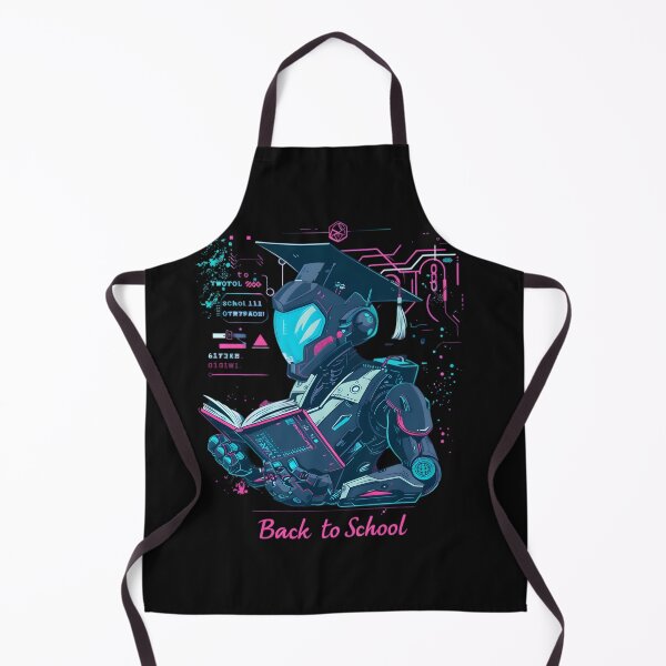 Item preview, Futuristic Flair: AI & Robot Back to School Styles designed and sold by AI-Only Creations.
