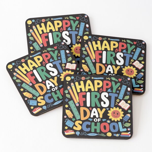 Item preview, happy first day of school designed and sold by venavar.