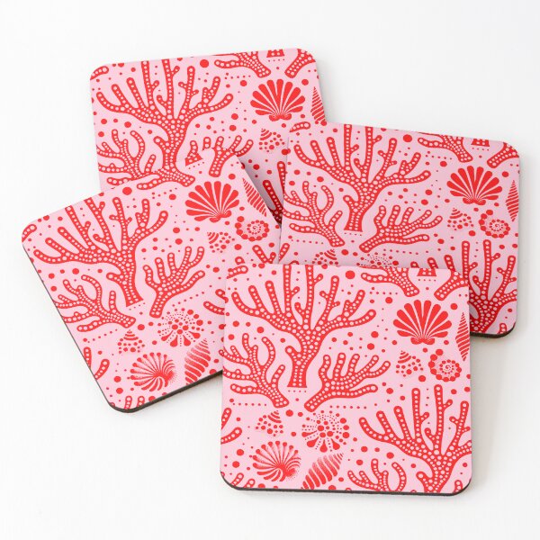 Item preview, Ocean Dream Red and Pink designed and sold by SilverPegasus.