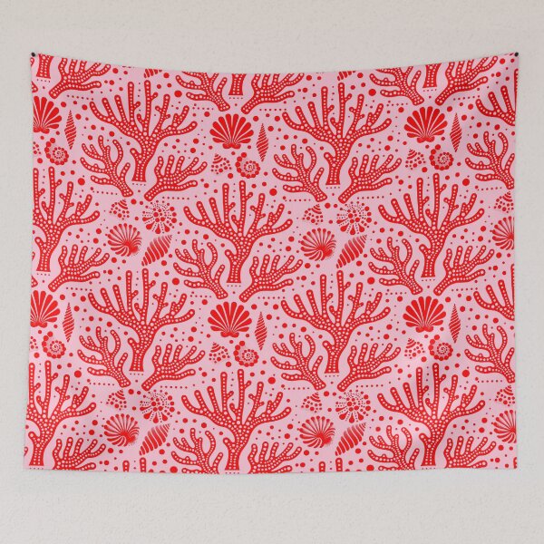 Item preview, Ocean Dream Red and Pink designed and sold by SilverPegasus.