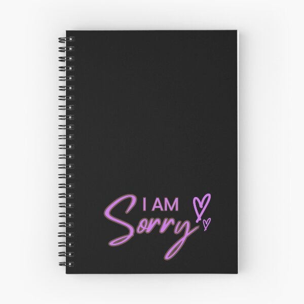 Item preview, Heartfelt Apology Design - "I Am Sorry" with Love Hearts designed and sold by WhiteDoveArt.