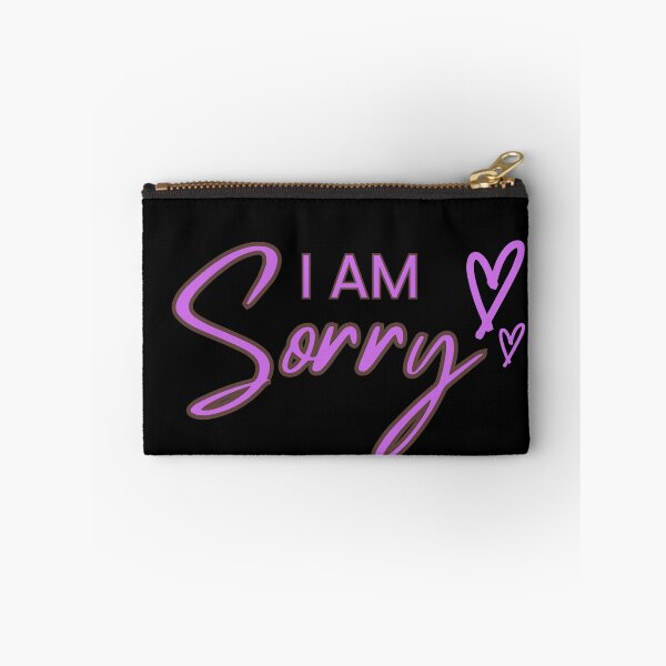 Item preview, Heartfelt Apology Design - "I Am Sorry" with Love Hearts designed and sold by WhiteDoveArt.
