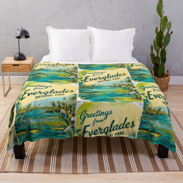 Item preview, Everglades National Park Postcard Vintage Retro Travel Vintage designed and sold by TravelPostcardGems.