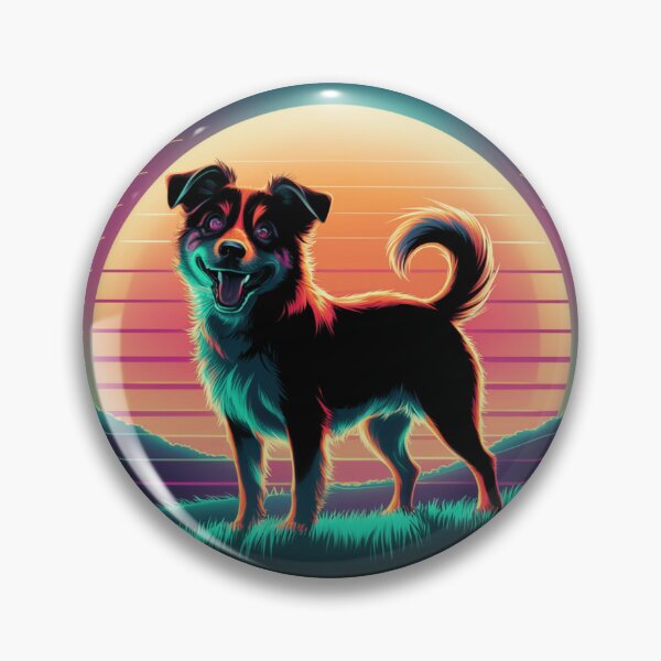 Item preview, Retro Sunset Dog Adventure designed and sold by Exodoi.