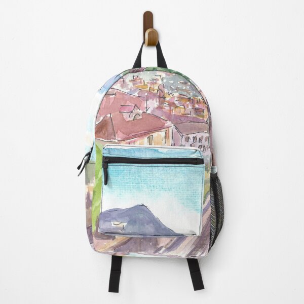 Item preview, Lugano Ticino Switzerland View of City and Lake designed and sold by artshop77.