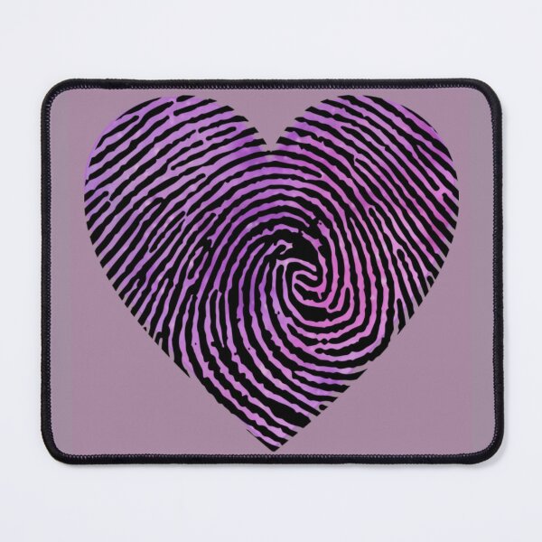 Item preview, Heart with fingerprint designed and sold by AnnabellaRh.
