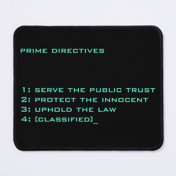 Item preview, Prime Directives designed and sold by MilitechMatty.