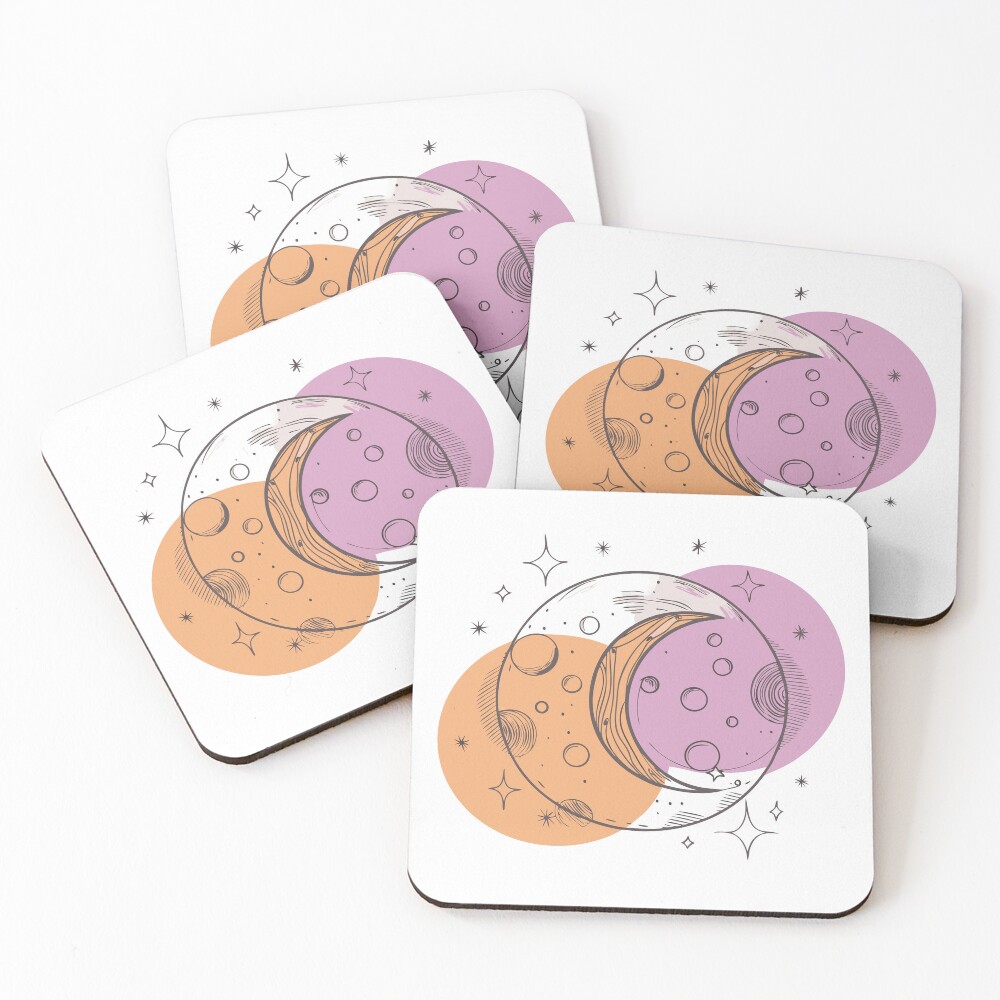 Item preview, Coasters (Set of 4) designed and sold by Rookshe.