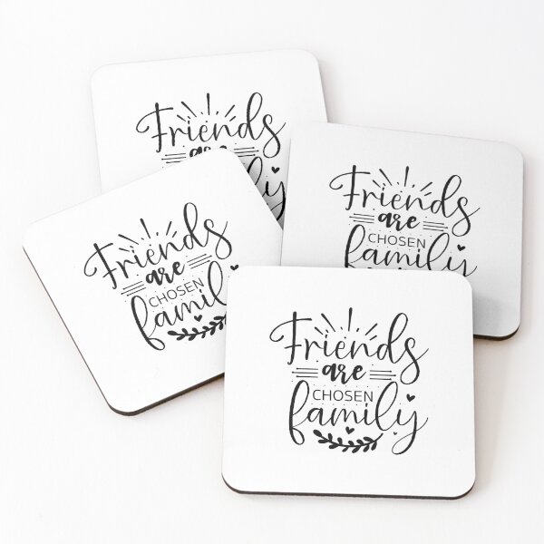Item preview, Friends Are Chosen Family designed and sold by Made-by-Gus.