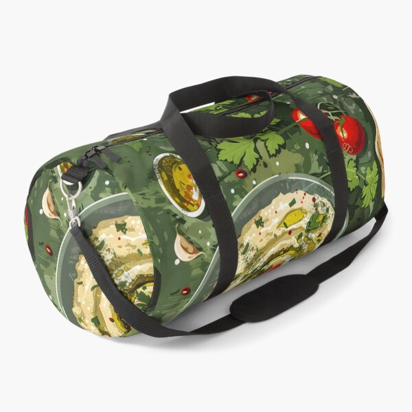 Item preview, Baba Ghanoush Food Art: A Smoky Eggplants Flavorful Dip - Experience the Essence of Middle Eastern Cuisine designed and sold by FUNqoosh.